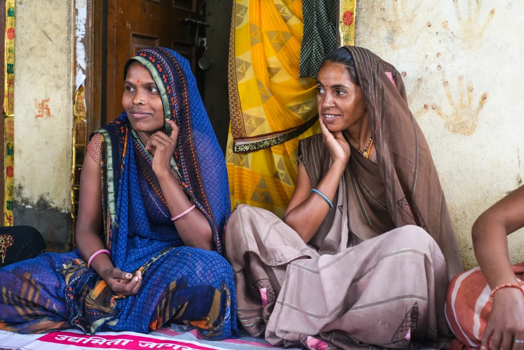 Women attending Desai Foundation awareness camp